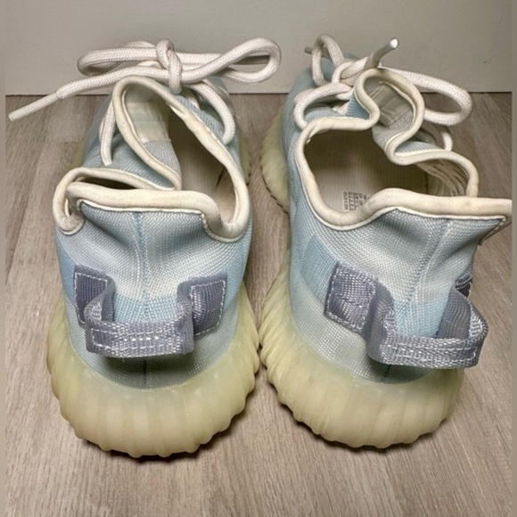 Adidas Yeezy Boost 350 V2 Mono‎ Ice Blue Canvas Shoes Mens 8 - Picture 7 of 12